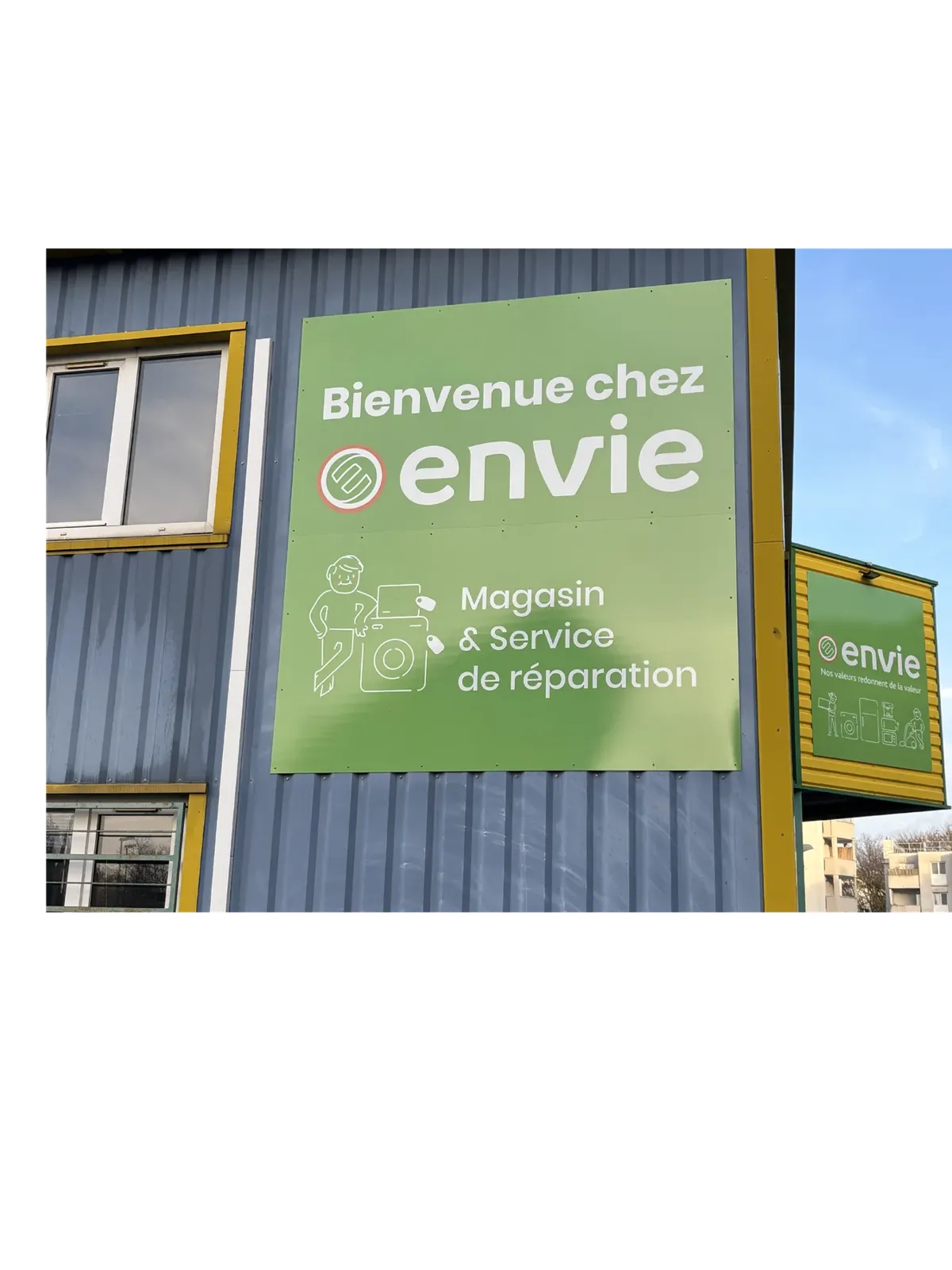 Signalétique professionnelle moderne