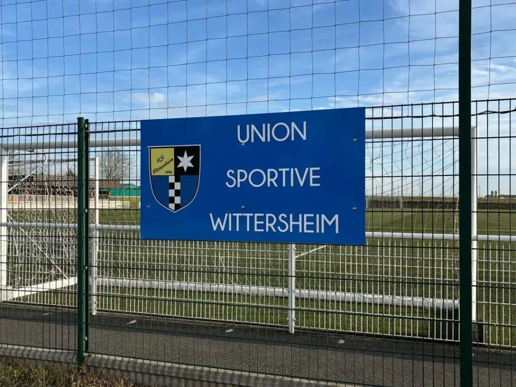 Signalétique extérieure – US Wittersheim
