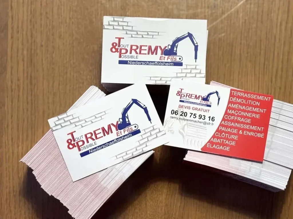 Création & impression de cartes de visite – Niederschaeffolsheim