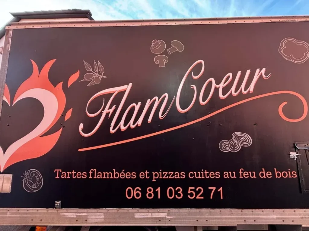 Covering publicitaire camion – FlamCœur — vue 3