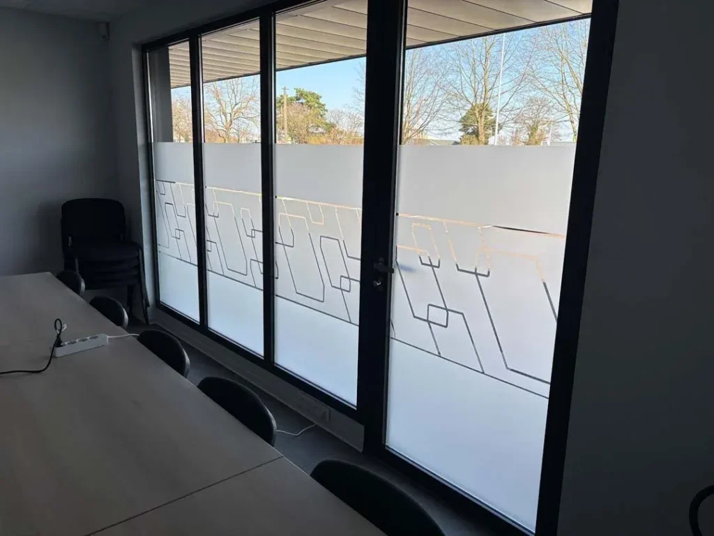 Film dépoli décoratif sur mesure – Schweighouse-sur-Moder